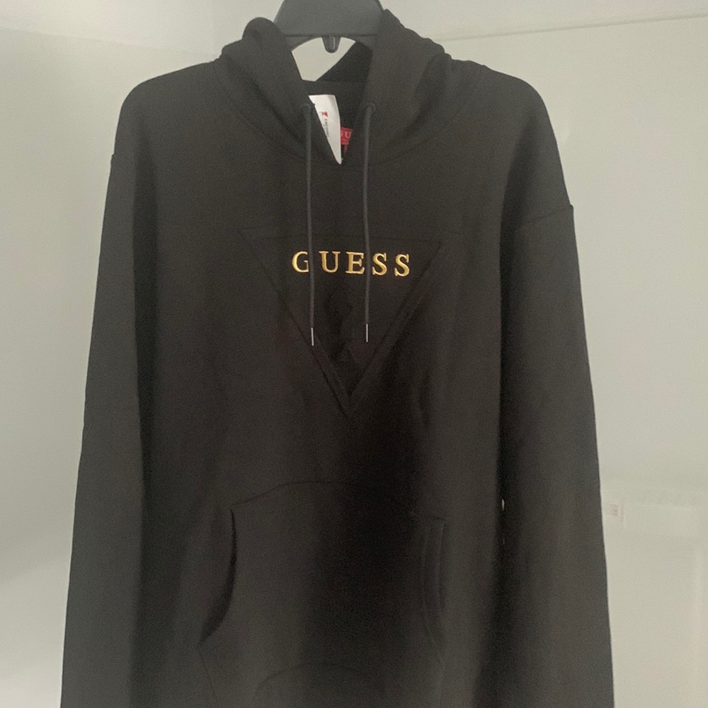 Black & Gold guess hoodie